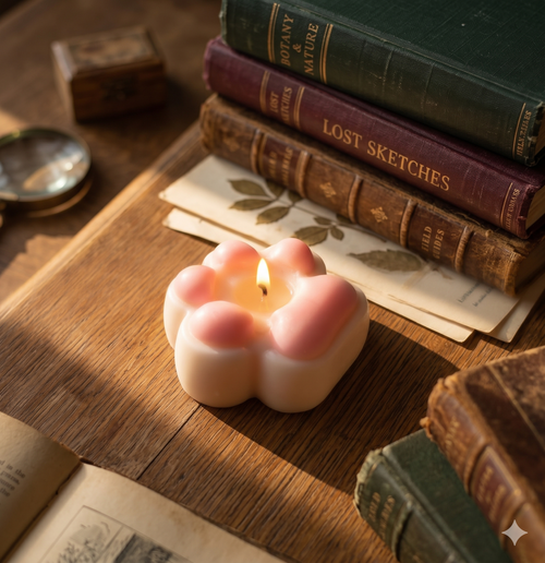 Cat Paw Candle