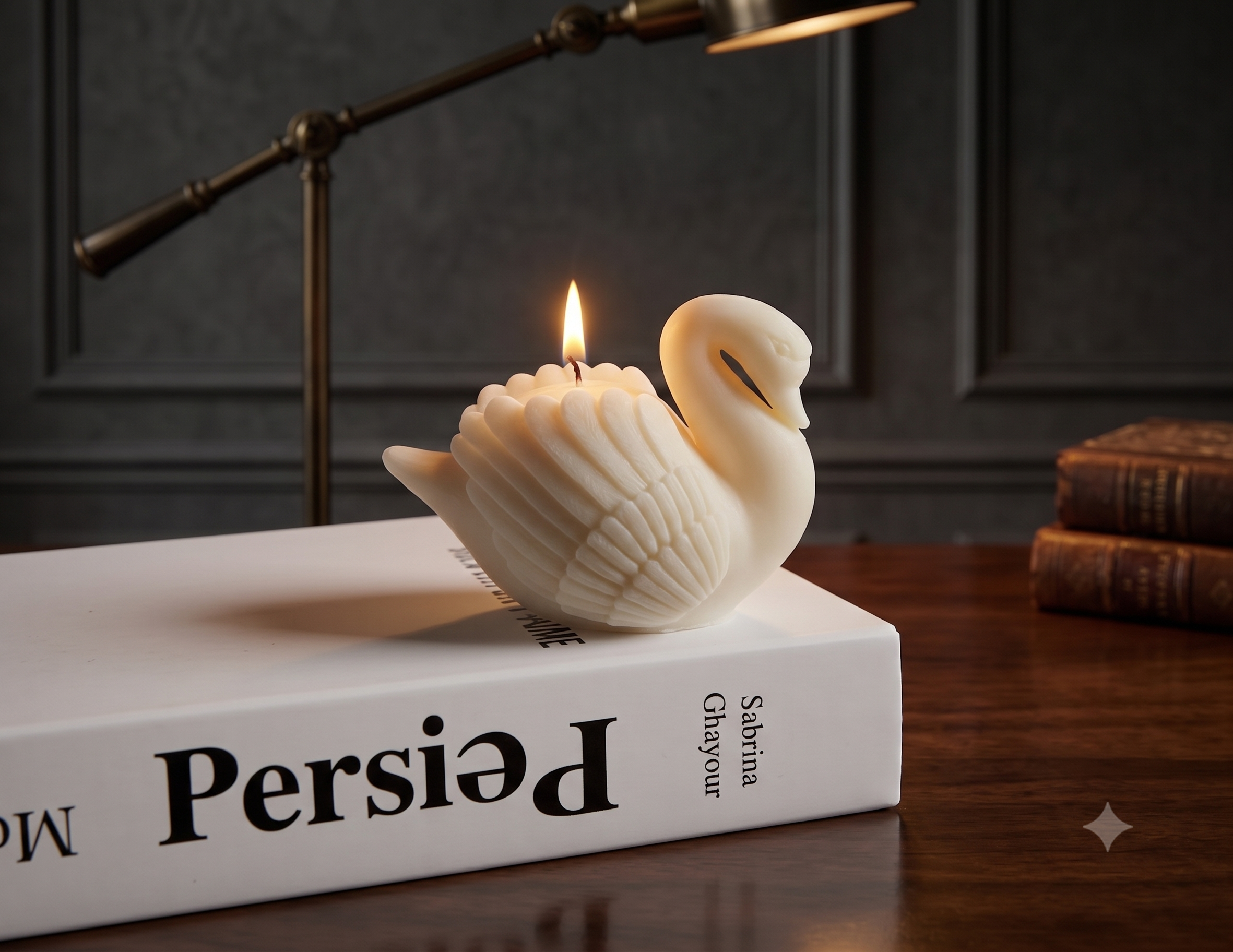 Swan Candle