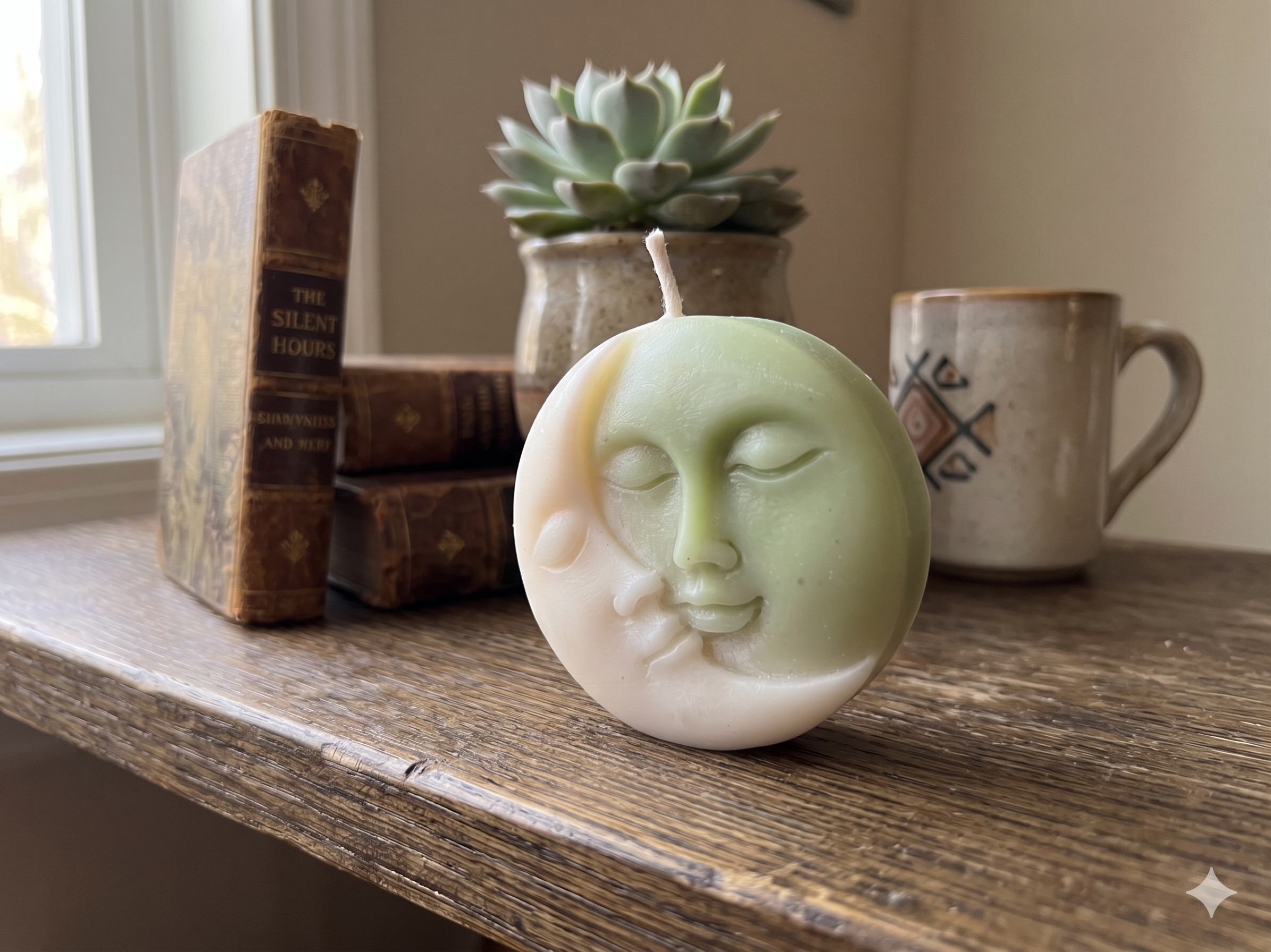 Half Moon Candle
