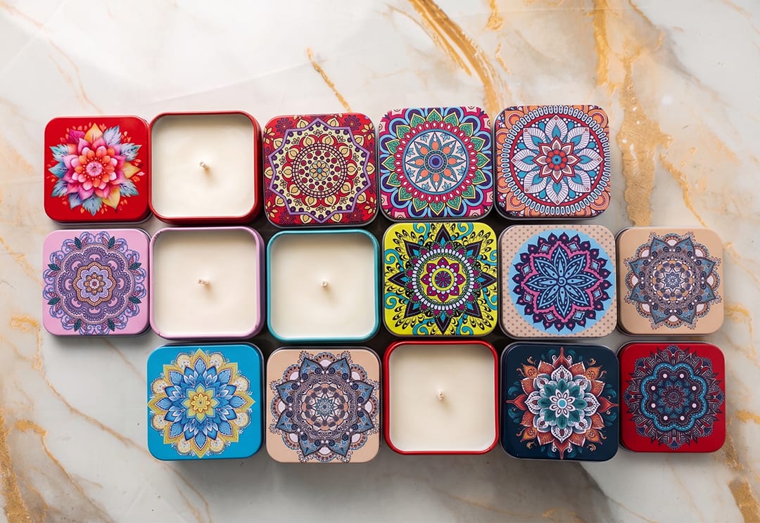 Mystic Mandala Candle Collection