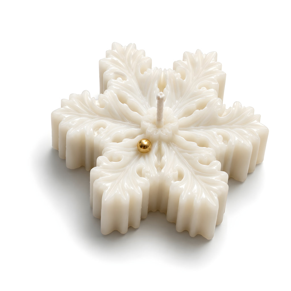 SnowFlake Candle